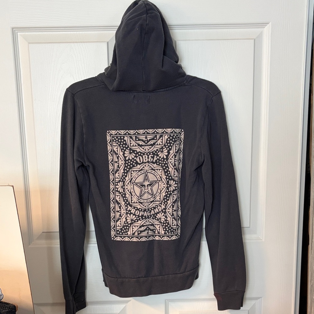 Obey women’s hoodie zip